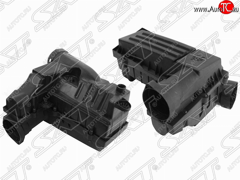 3 079 р. Корпус воздушного фильтра SAT  Audi A3 (8P1 хэтчбэк 3 дв.,  8PA хэтчбэк 5 дв.), TT (8J), Seat Alhambra (7N), Altea (5P), Leon (1P хэтчбэк 5 дв.), Toledo (универсал,  5P), Skoda Octavia (A5), Superb (B6 (3T),  B6 (3T5),  (B6) 3T), Yeti, Volkswagen Golf (6), Jetta (A5,  A6), Passat (B6,  B7), Passat CC (дорестайлинг), Tiguan (NF)  с доставкой в г. Керчь