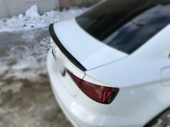 Лип спойлер АВТОКРАТ Audi A3  8VS седан (2012-2016) дорестайлинг