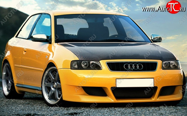 25 899 р. Передний бампер Rieger Audi A3 8L1 хэтчбэк 3 дв. дорестайлинг (1996-2000)  с доставкой в г. Керчь
