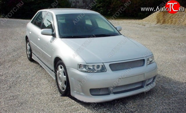 25 899 р. Передний бампер Rieger 2 Audi A3 8L1 хэтчбэк 3 дв. дорестайлинг (1996-2000)  с доставкой в г. Керчь