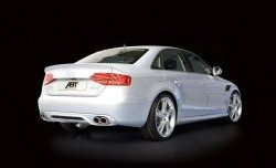 19 899 р. Накладка на задний бампер ABT Audi A4 B8 дорестайлинг, седан (2007-2011)  с доставкой в г. Керчь. Увеличить фотографию 2