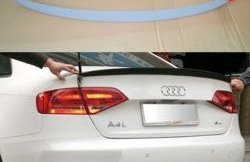 Лип спойлер АВТОКРАТ Audi A4  B8 (2007-2011) дорестайлинг, седан