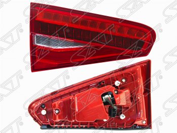 Левый фонарь в крышку багажника SAT (диодный) Audi A4  B8 (2011-2015) рестайлинг, седан