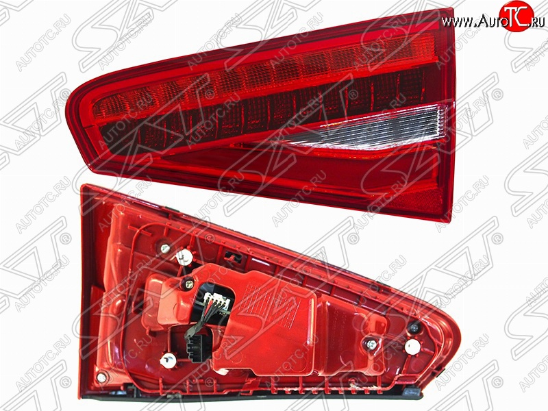 3 299 р. Правый фонарь в крышку багажника SAT (диодный)  Audi A4  B8 (2011-2015) рестайлинг, седан  с доставкой в г. Керчь