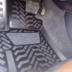 2 049 р. Коврики в салон Aileron 3D Audi A4 B8 дорестайлинг, универсал (2007-2011)  с доставкой в г. Керчь. Увеличить фотографию 2