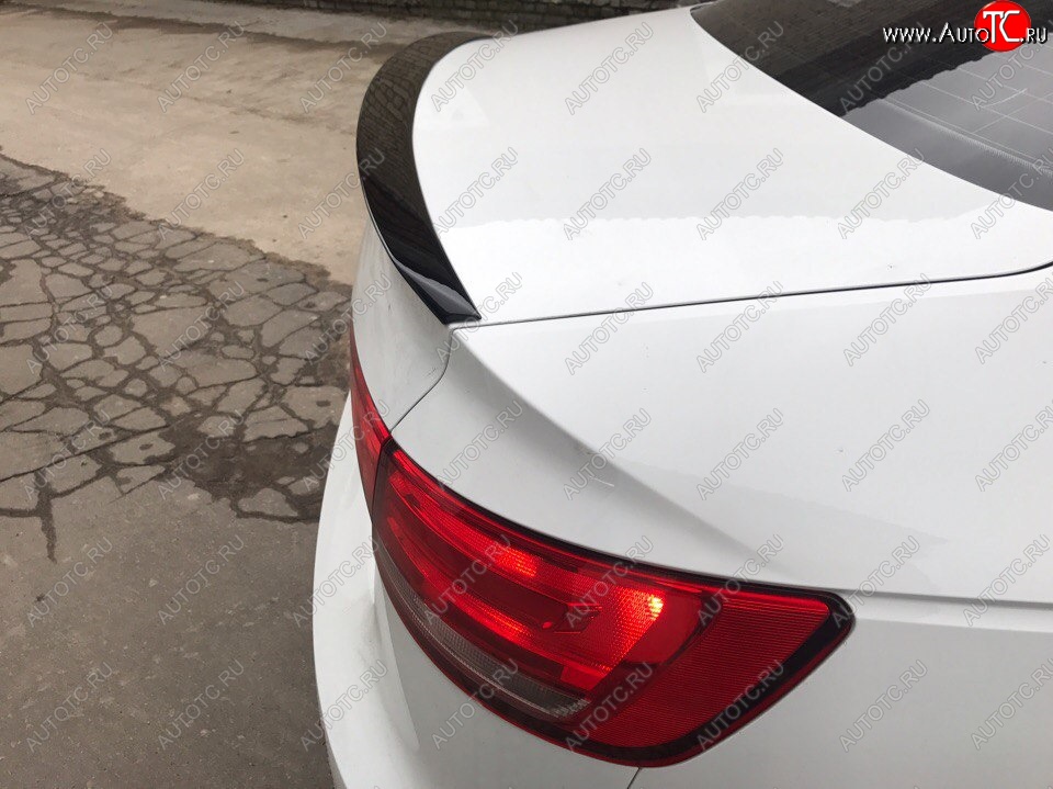 3 399 р. Лип спойлер АВТОКРАТ  Audi A4  B9 (2016-2020) дорестайлинг,седан (Неокрашенный)  с доставкой в г. Керчь