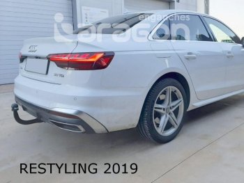 22 699 р. Фаркоп Aragon.(шар V) Audi A4 B9 дорестайлинг,седан (2016-2020)  с доставкой в г. Керчь. Увеличить фотографию 8