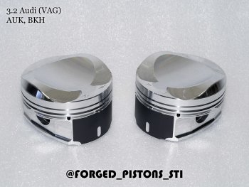 30 299 р. Поршни (3.2 л AUK/BKH/BPK/BYU поколение EA837) СТИ  Audi A4  B7 - A8  D3 (диаметр поршня: 83,00 мм)  с доставкой в г. Керчь. Увеличить фотографию 4