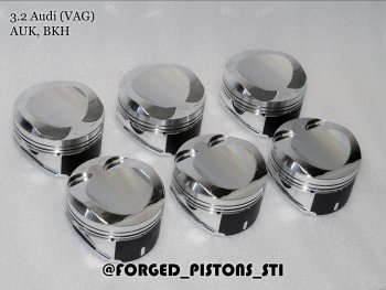 Поршни (3.2 л AUK/BKH/BPK/BYU поколение EA837) СТИ Audi A4  B7 - A8  D3 (диаметр поршня: 83,00 мм)