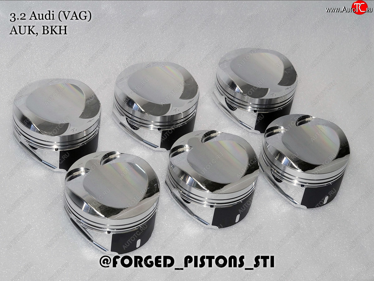 30 299 р. Поршни (3.2 л AUK/BKH/BPK/BYU поколение EA837) СТИ  Audi A4  B7 - A8  D3 (диаметр поршня: 83,00 мм)  с доставкой в г. Керчь