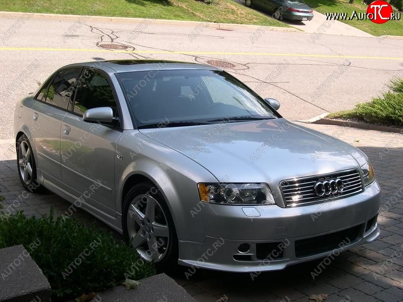 15 299 р. Накладка на передний бампер ABT Audi A4 B6 седан (2000-2006)  с доставкой в г. Керчь