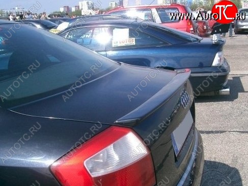 2 449 р. Лип спойлер CT v2  Audi A4  B6 (2000-2006) седан (Неокрашенный)  с доставкой в г. Керчь