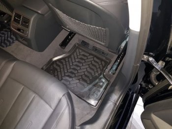 Комплект ковриков в салон Aileron 3D (с подпятником) Audi A5  F5 (2016-2020) дорестайлинг, купе, дорестайлинг, лифтбэк