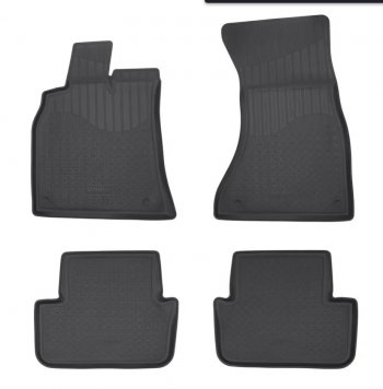 Комплект ковриков в салон Norplast Unidec Audi A5  8T (2007-2011) дорестайлинг, лифтбэк (Цвет: черный)