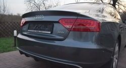 3 999 р. Лип спойлер CT Audi A5 8T дорестайлинг, лифтбэк (2007-2011) (Неокрашенный)  с доставкой в г. Керчь. Увеличить фотографию 7