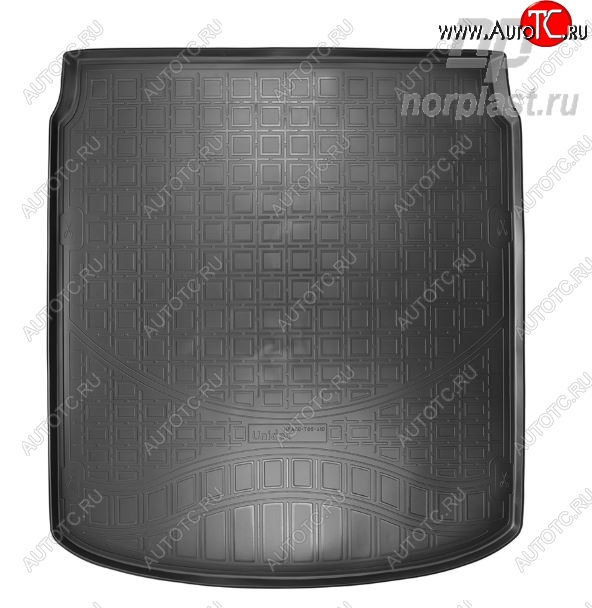 2 259 р. Коврик в багажник Norplast Unidec  Audi A6  (C8) седан (2018-2023) дорестайлинг (Чёрный)  с доставкой в г. Керчь