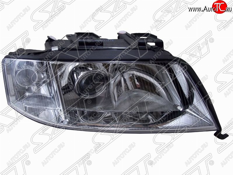 12 749 р. Правая фара передняя SAT Audi A6 C5 дорестайлинг, седан (1997-2001)  с доставкой в г. Керчь