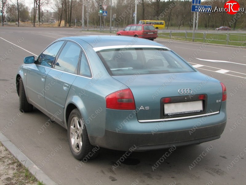 2 749 р. Козырёк на заднее стекло ZENDER Audi A6 C5 дорестайлинг, седан (1997-2001) (Неокрашенный)  с доставкой в г. Керчь
