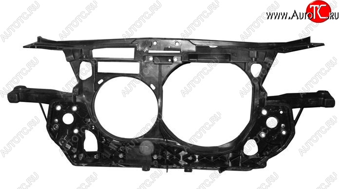 3 999 р. Рамка радиатора SAT (телевизор, V2.4)  Audi A6  C5 (1997-2001) дорестайлинг, седан (Неокрашенная)  с доставкой в г. Керчь