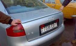 2 399 р. Лип-спойлер Борман Audi A6 C5 дорестайлинг, седан (1997-2001)  с доставкой в г. Керчь. Увеличить фотографию 2