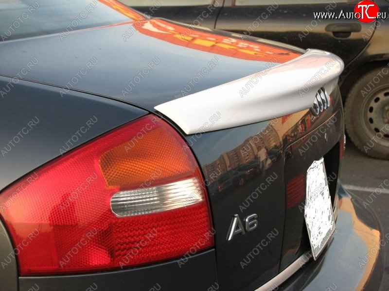 5 499 р. Лип-спойлер Кольца Audi A6 C5 дорестайлинг, седан (1997-2001)  с доставкой в г. Керчь
