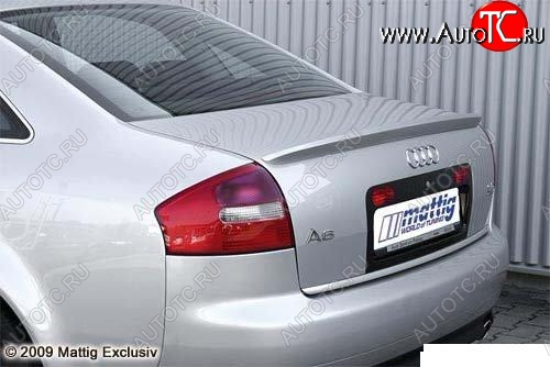 2 399 р. Лип-спойлер Matig Audi A6 C5 дорестайлинг, седан (1997-2001)  с доставкой в г. Керчь