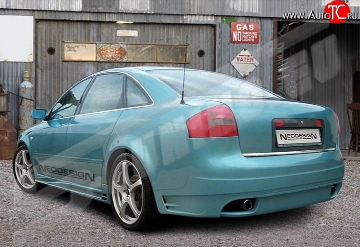7 299 р. Задний бампер Neodesign Audi A6 C5 дорестайлинг, седан (1997-2001)  с доставкой в г. Керчь