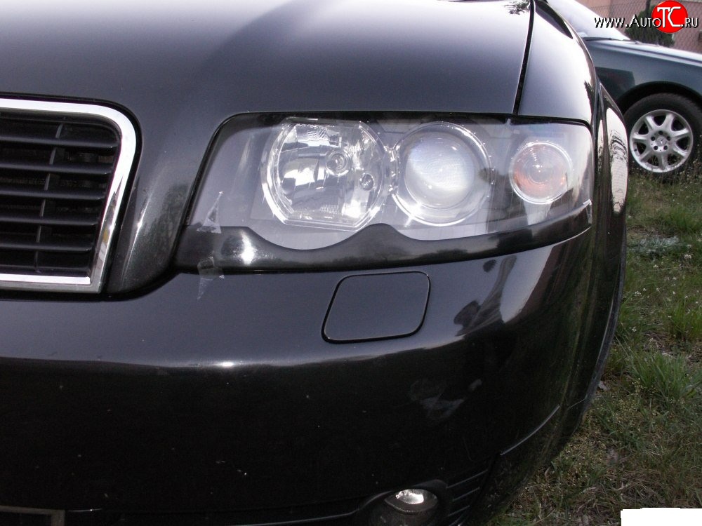 1 949 р. Реснички Sport на фары Audi A6 C6 дорестайлинг, седан (2004-2008)  с доставкой в г. Керчь