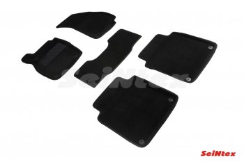 Комплект ворсовых 3D ковриков в салон (Long) Seintex Audi A8  D5 (2017-2021) дорестайлинг