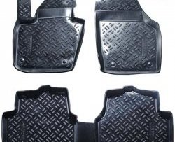 Комплект ковриков в салон Aileron 4 шт. (полиуретан) Audi Q3  8U (2011-2015) дорестайлинг