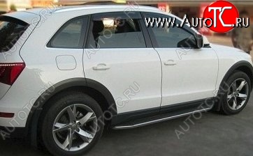 13 999 р. Накладки на колёсные арки (рестайлинг) CT Audi Q5 8R дорестайлинг (2008-2012) (Неокрашенные)  с доставкой в г. Керчь
