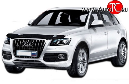 1 179 р. Дефлектор капота NovLine Audi Q5 8R дорестайлинг (2008-2012)  с доставкой в г. Керчь
