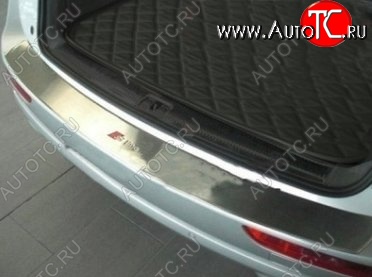 8 599 р. Защитная накладка на задний бампер (рестайлинг) СТ Audi Q5 8R дорестайлинг (2008-2012)  с доставкой в г. Керчь