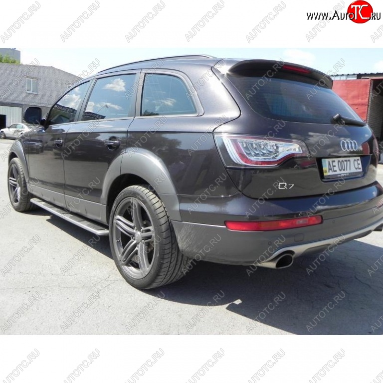 14 099 р. Накладки на колёсные арки NOBLE DESIGN Audi Q7 4L дорестайлинг (2005-2009) (Неокрашенные)  с доставкой в г. Керчь