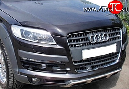 3 689 р. Дефлектор капота NovLine Audi Q7 4L дорестайлинг (2005-2009)  с доставкой в г. Керчь
