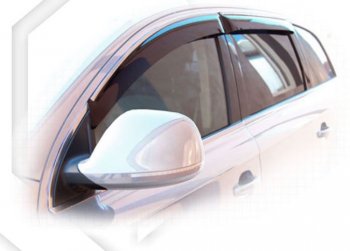 Дефлектора окон CA-Plastiс Audi Q7 4L дорестайлинг (2005-2009)