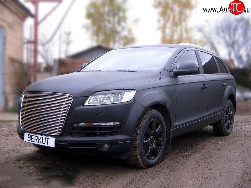 7 299 р. Декоративная вставка воздухозаборника Berkut Audi Q7 4L дорестайлинг (2005-2009)  с доставкой в г. Керчь