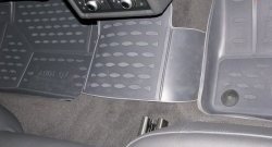 3 199 р. Коврики в салон Element 4 шт. (полиуретан) Audi Q7 4L дорестайлинг (2005-2009)  с доставкой в г. Керчь. Увеличить фотографию 2