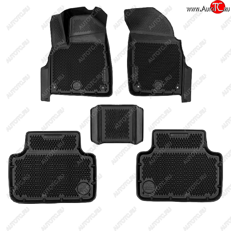 6 599 р. Коврики салона DELFORM ❞EVA 3D Premium❝ (термоэластопласт/ТЭП) Audi Q8 4MN (2018-2022)  с доставкой в г. Керчь