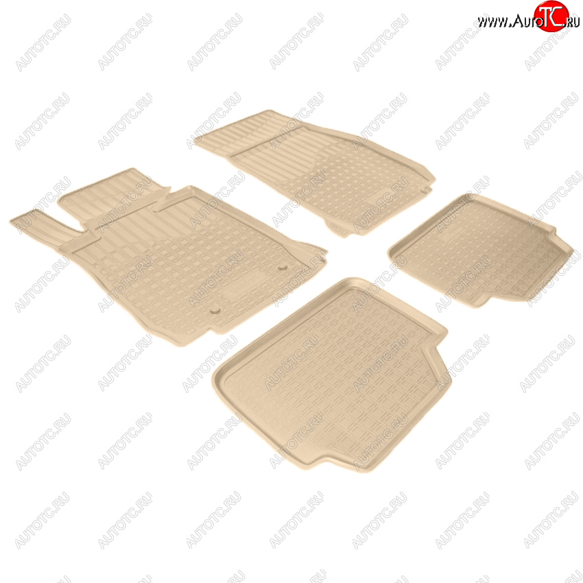 3 479 р. Коврики салона Norplast Unidec  BMW 1 серия ( F21,  F20) (2011-2020) хэтчбэк 3 дв. дорестайлинг, хэтчбэк 5 дв. дорестайлинг, хэтчбэк 3 дв. 1-ый рестайлинг, хэтчбэк 3 дв. 2-ой рестайлинг, хэтчбэк 5 дв. 2-ой рестайлинг (Цвет: бежевый)  с доставкой в г. Керчь
