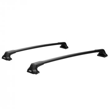 Багажник сборе в штатные места LUX CITY BMW 1 серия ( F21,  F20) - 3 серия  F30 (дуги черные, 105 см)