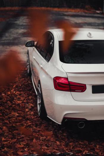 5 999 р. Накладки M-Perfomance под задний бампер (мини-лезвия)  BMW 3 серия  F30 (2012-2018) седан дорестайлинг, седан рестайлинг (цвет: черный матовый)  с доставкой в г. Керчь. Увеличить фотографию 3