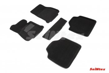 Комплект ворсовых 3D ковриков в салон Seintex BMW 3 серия  F34 (2012-2016) Grand Turismo лифтбэк дорестайлинг
