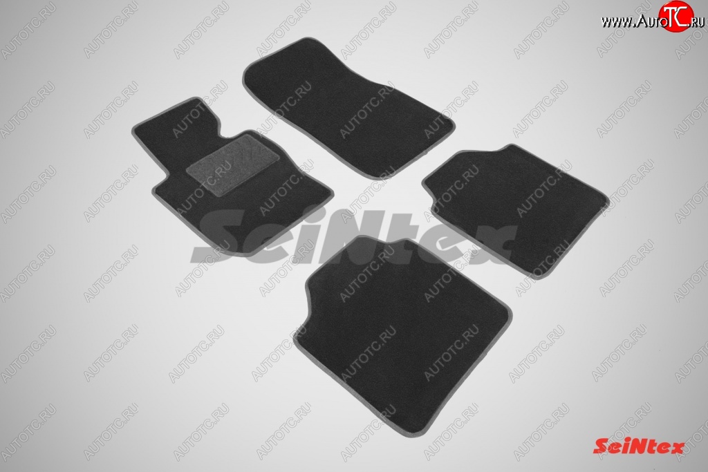 3 099 р. Износостойкие коврики в салон SeiNtex Premium LUX 4 шт. (ворсовые)  BMW 3 серия  F34 (2012-2016) Grand Turismo лифтбэк дорестайлинг  с доставкой в г. Керчь