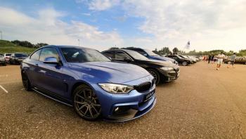 9 999 р. Пластиковые накладки под пороги М-Perfomance BMW 4 серия F32 купе дорестайлинг (2013-2017) (цвет: черный матовый)  с доставкой в г. Керчь. Увеличить фотографию 4