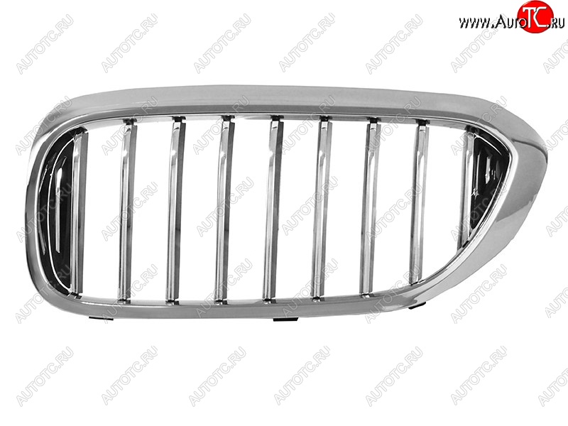 2 599 р. Решётка радиатора SAT  BMW 5 серия  G30 (2016-2020) дорестайлинг, седан (Хром)  с доставкой в г. Керчь