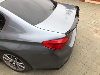 5 999 р. Накладки M-Perfomance под задний бампер (мини-лезвия) Inmax  BMW 5 серия  G30 (2016-2020) дорестайлинг, седан (цвет: черный глянец)  с доставкой в г. Керчь. Увеличить фотографию 9