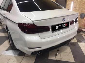 7 999 р. Спойлер багажника M-Performance BMW 5 серия G30 дорестайлинг, седан (2016-2020) (черный глянцевый)  с доставкой в г. Керчь. Увеличить фотографию 5