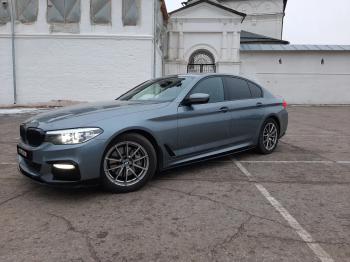 10 999 р. Пластиковые накладки M-порогов BMW 5 серия G30 дорестайлинг, седан (2016-2020)  с доставкой в г. Керчь. Увеличить фотографию 14