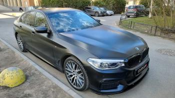 10 999 р. Пластиковые накладки M-порогов BMW 5 серия G30 дорестайлинг, седан (2016-2020)  с доставкой в г. Керчь. Увеличить фотографию 19
